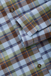 Regular Long Sleeve Button Down Cotton Shirt Junior