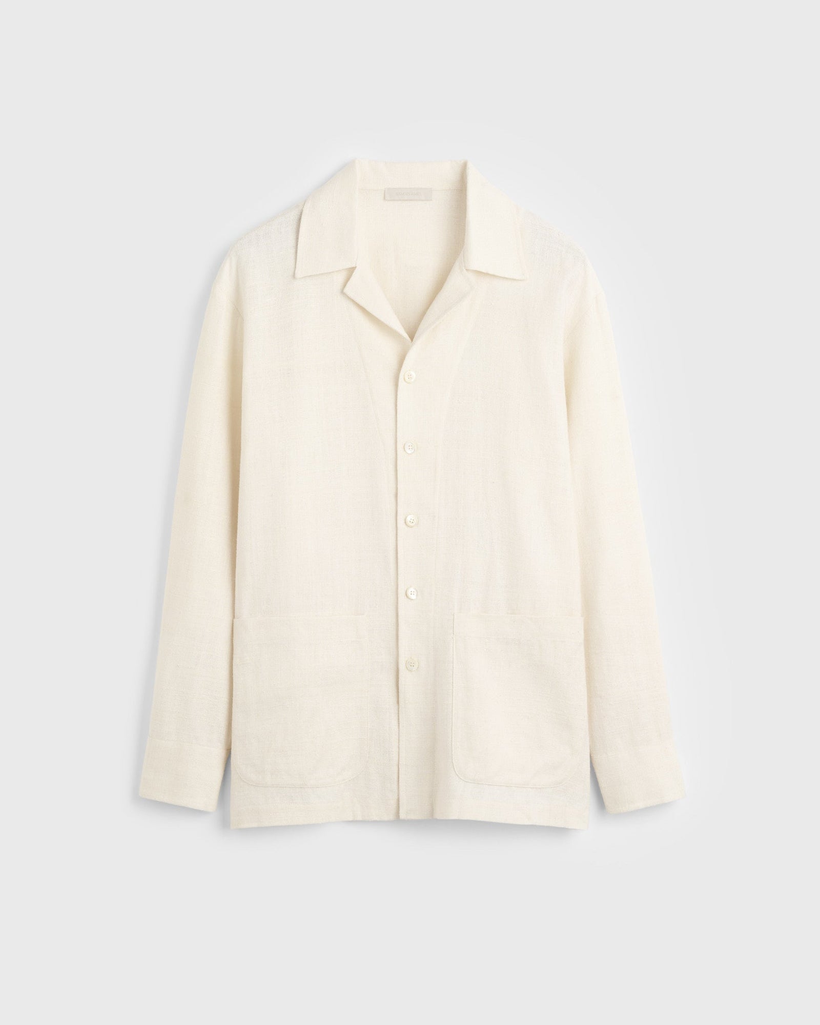 Camp Long Raw Silk Shirt Jacket
