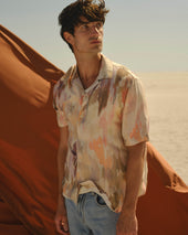 Didcot Pastel And Multicolour Floral Short Sleeve Shirt