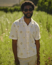 Didcot Corded Lace Short Sleeve Shirt