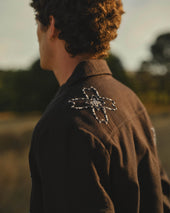 Eldon Floral Embroidered Cotton Twill Jacket