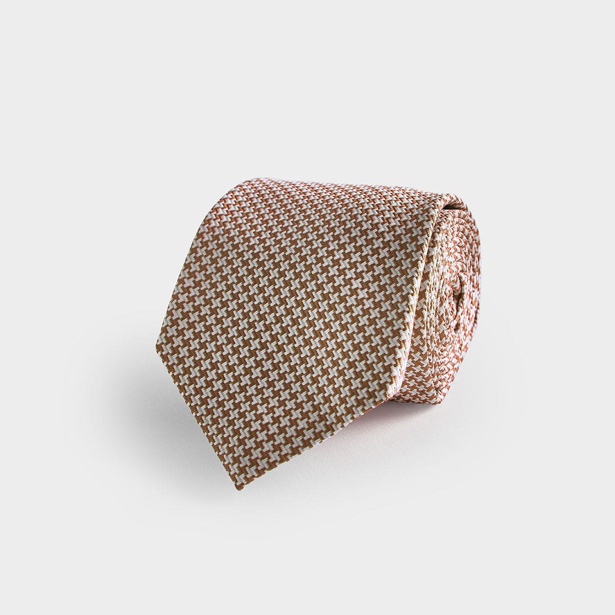 Houndstooth Silk Tie