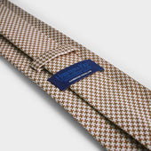 Houndstooth Silk Tie