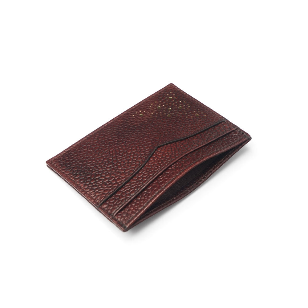 Card Holder In Grain Leather