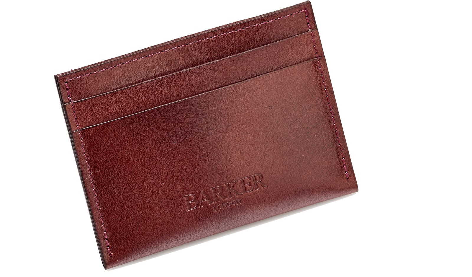 Card Holder Straight Cherry Calf