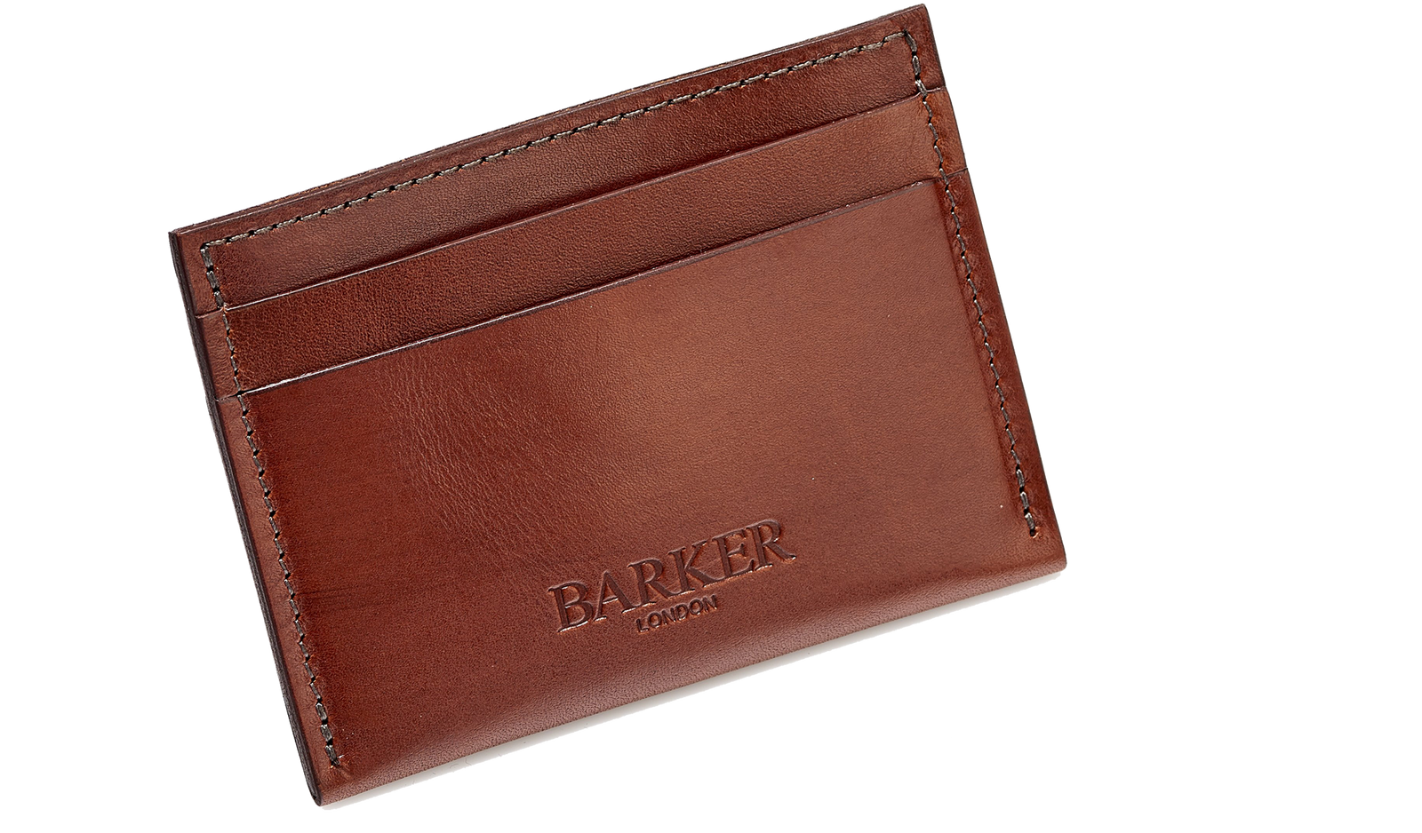 Card Holder Straight Rosewood Calf
