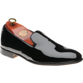 Carlos Santos 1212B mens loafers in black patent