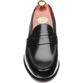 Carlos Santos 1902 mens loafers in black calf