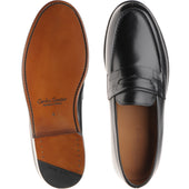 Carlos Santos 1902 mens loafers in black calf