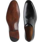 Carlos Santos 7201 mens Derby shoes in black shadow