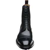 Carlos Santos 8866 mens rubber-soled boots in black shadow