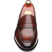Carlos Santos 9176 mens loafers in wine shadow