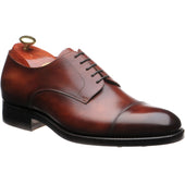 Carlos Santos 9381 mens rubber-soled Derby shoes in wine shadow