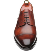 Carlos Santos 9381 mens rubber-soled Derby shoes in wine shadow