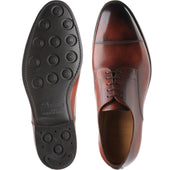 Carlos Santos 9381 mens rubber-soled Derby shoes in wine shadow
