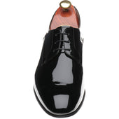 Carlos Santos 9832 mens Derby shoes in black patent