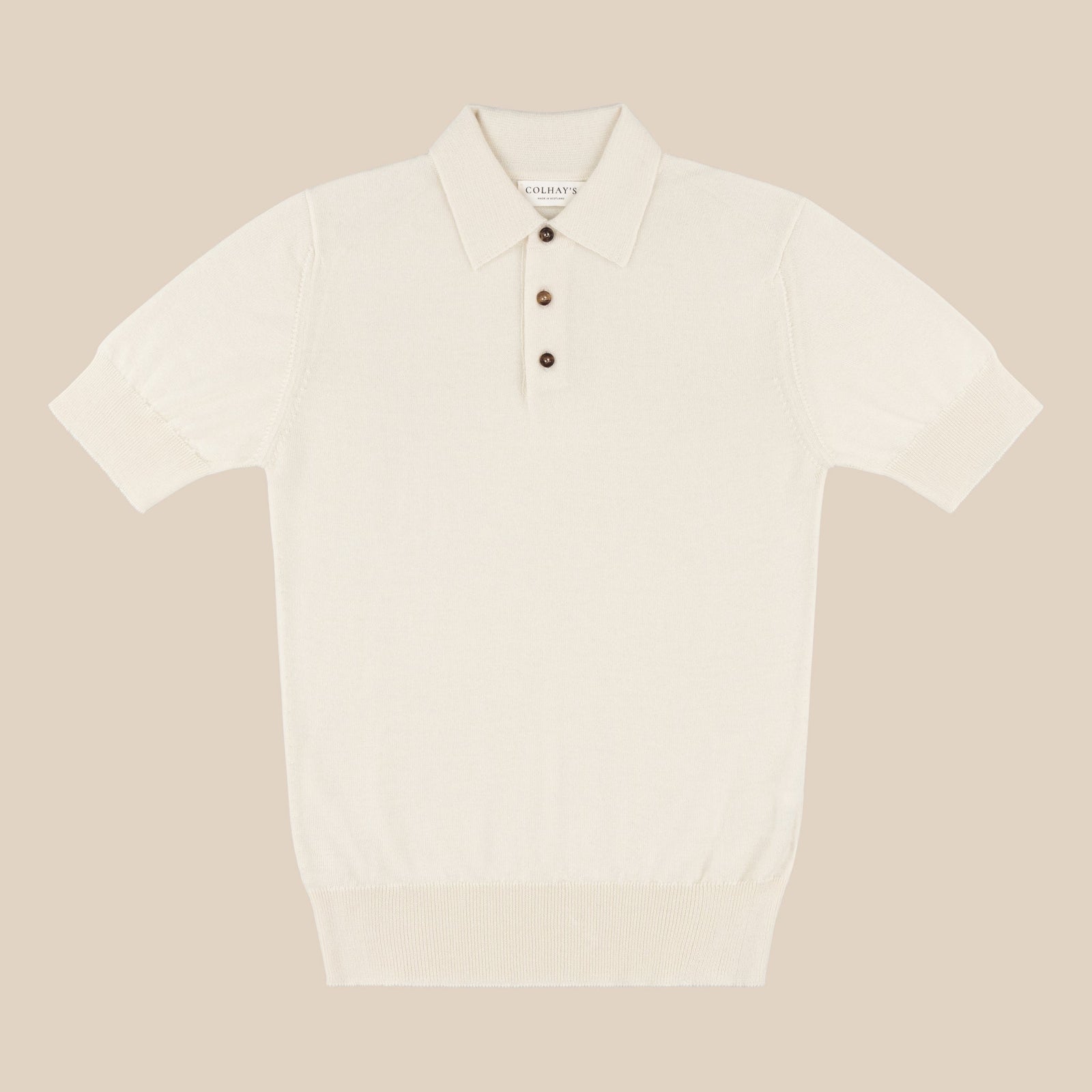 Cashmere Silk Tennis Polo In