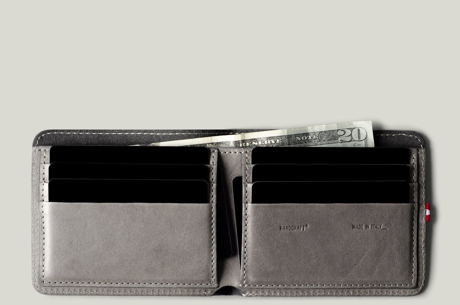 Cash Card Wallet . Off Grey