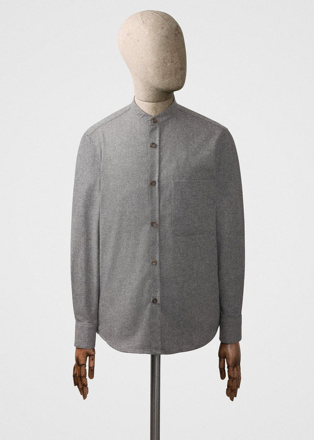 Granddad shirt in dove