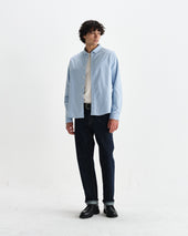 Caspian Pale Cotton Oxford Shirt