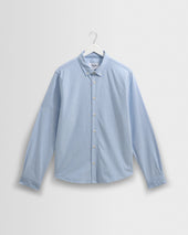 Caspian - Pale Blue Cotton Oxford Shirt