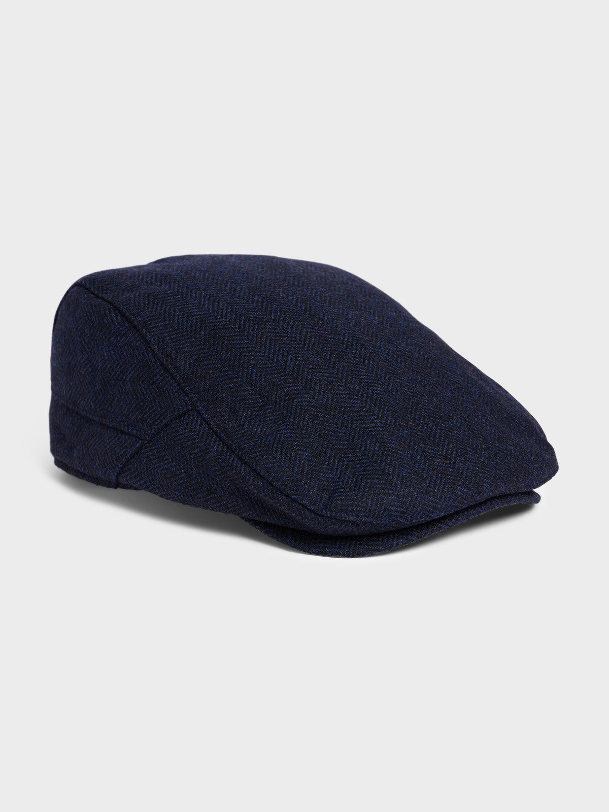 Casquette En Laine M Lang E Bleu Indigo