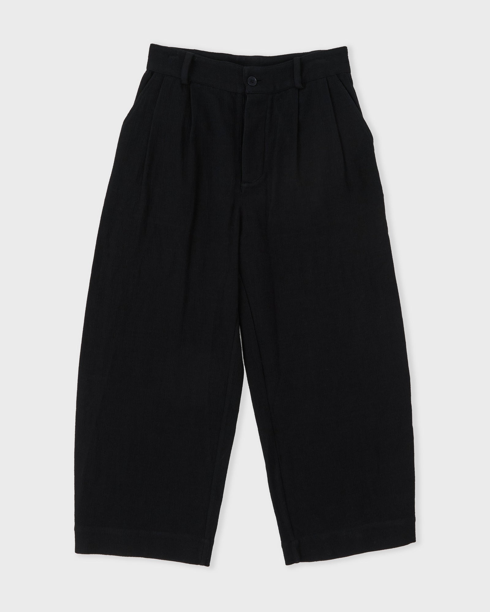 Japanese Stitch Cotton Robby Trouser Washed