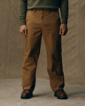 Oil Finish Single Tin Cloth Pants