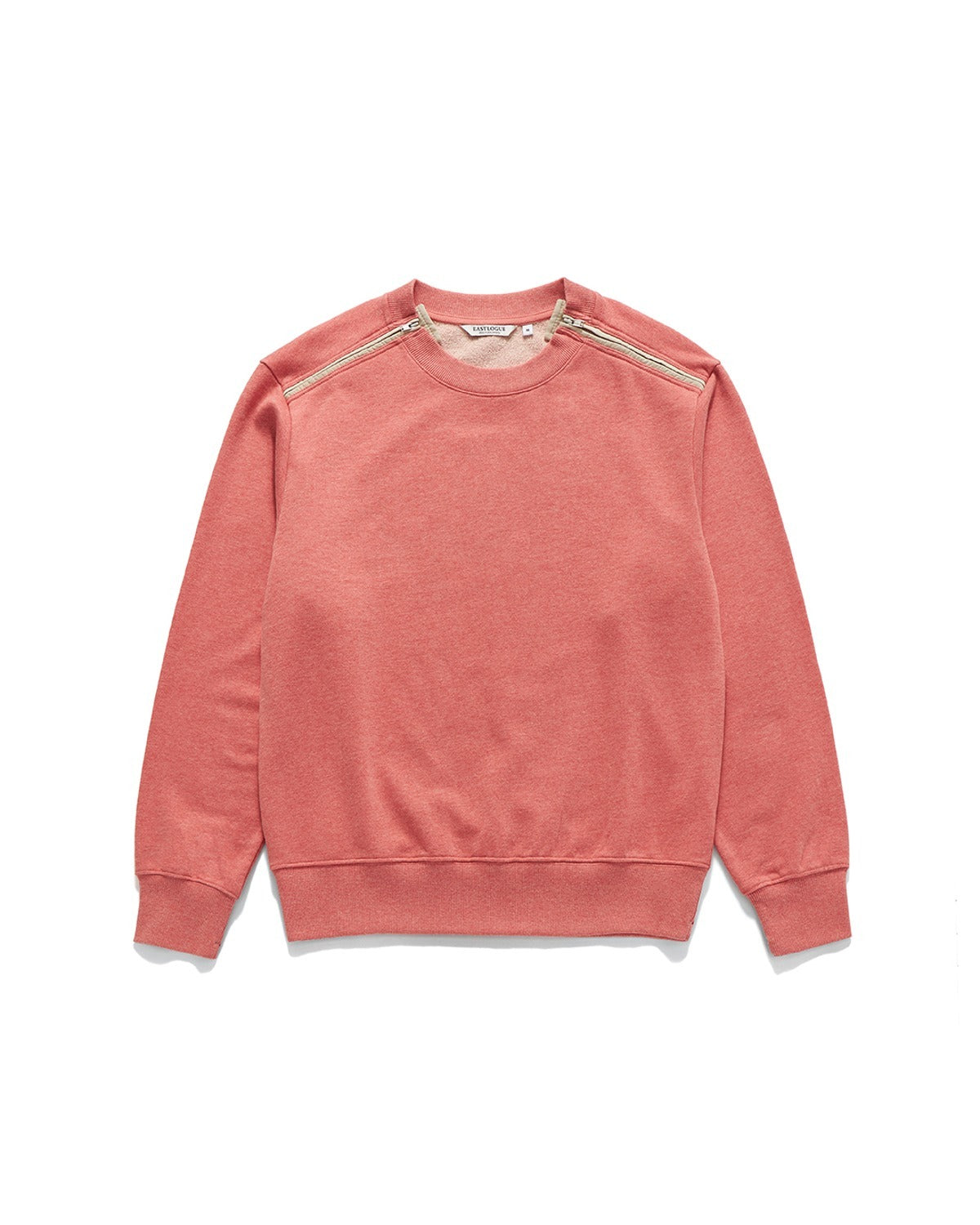 ARMY DOUBLE ZIP SWEAT SHIRTS / SALMON