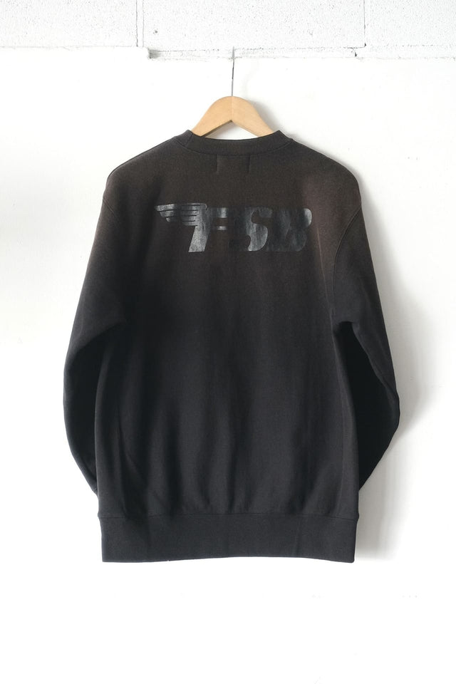 FSB Sweat Crew 'wing logo' Foggy Black | Directors Web Shop powered by BASE
