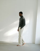 Officer's Chino in Ivory