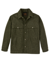 Mackinaw Wool Cape Coat - Forest Green