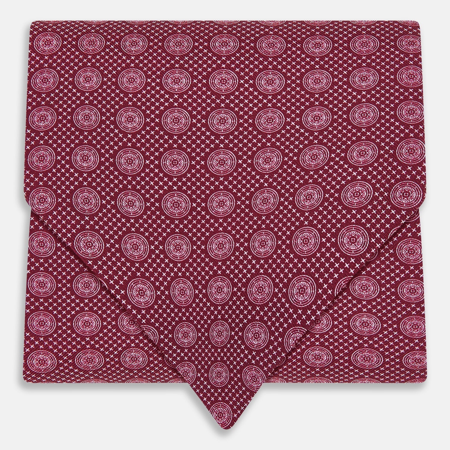 Medallion Silk Cravat