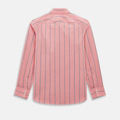 Coral Track Stripe Westminster Shirt