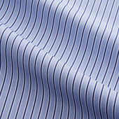 And Navy Halo Stripe Cotton Sussex Nightshirt