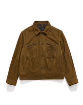 WORKERS BLOUSON LEATHER JACKET / BROWN NUBUCK