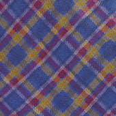 Multi Tartan Silk Tie