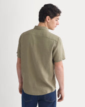 The Classic Short-Sleeve Shirt in Linen | Overland