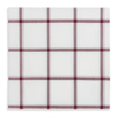 Grid Check Hand Rolled Handkerchief