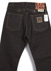 CENTURY DENIM MONKEY CISCO | Kakishibu-Dyed Sashiko Denim Pant | N5S Persimmon
