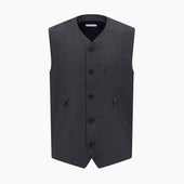 Ash Linen Twill Waistcoat
