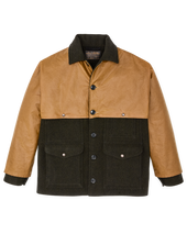 Mackinaw Wool Caped Cruiser Jacket Dark