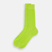 Lime Mid Length Socks