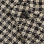 Gingham Check Wool Blend Somerset Overshirt