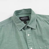 Big Pocket Half Shirt Green