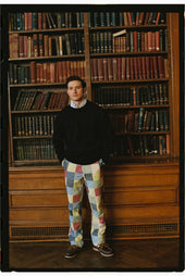 Made In Usa Patchwork Cotton Trouser