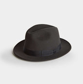 Charcoal Grey Burlington Trilby