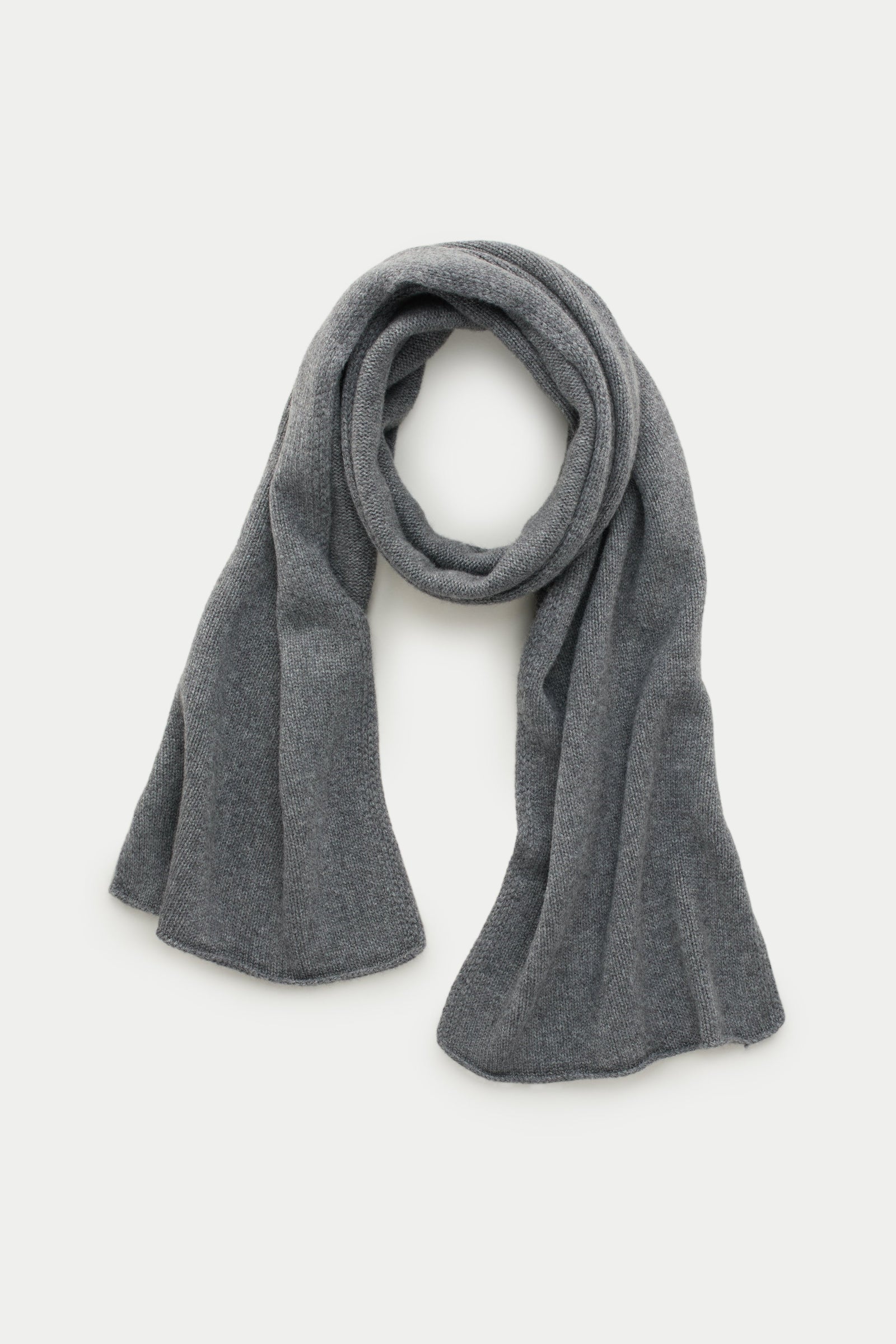 Knitted Maglia Rasata Cashmere Scarf