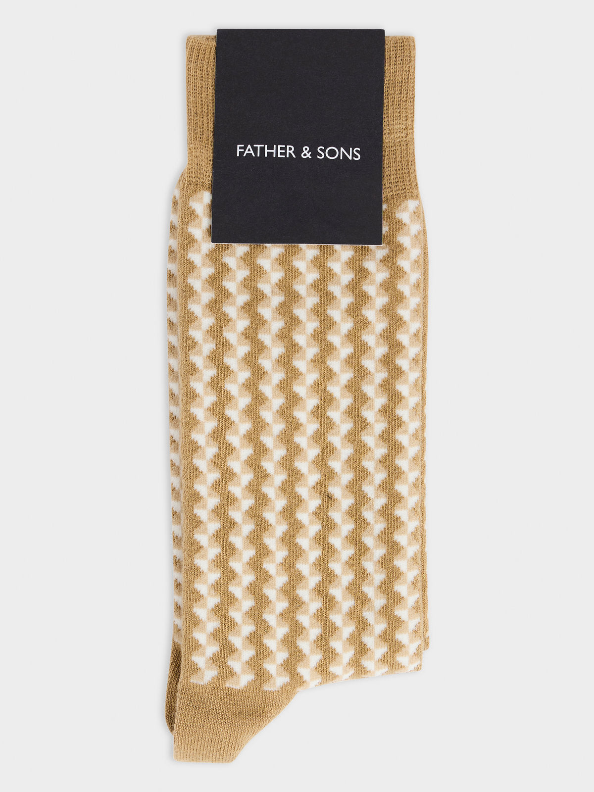 Chaussettes En Coton Bio M Lang Motif Cru