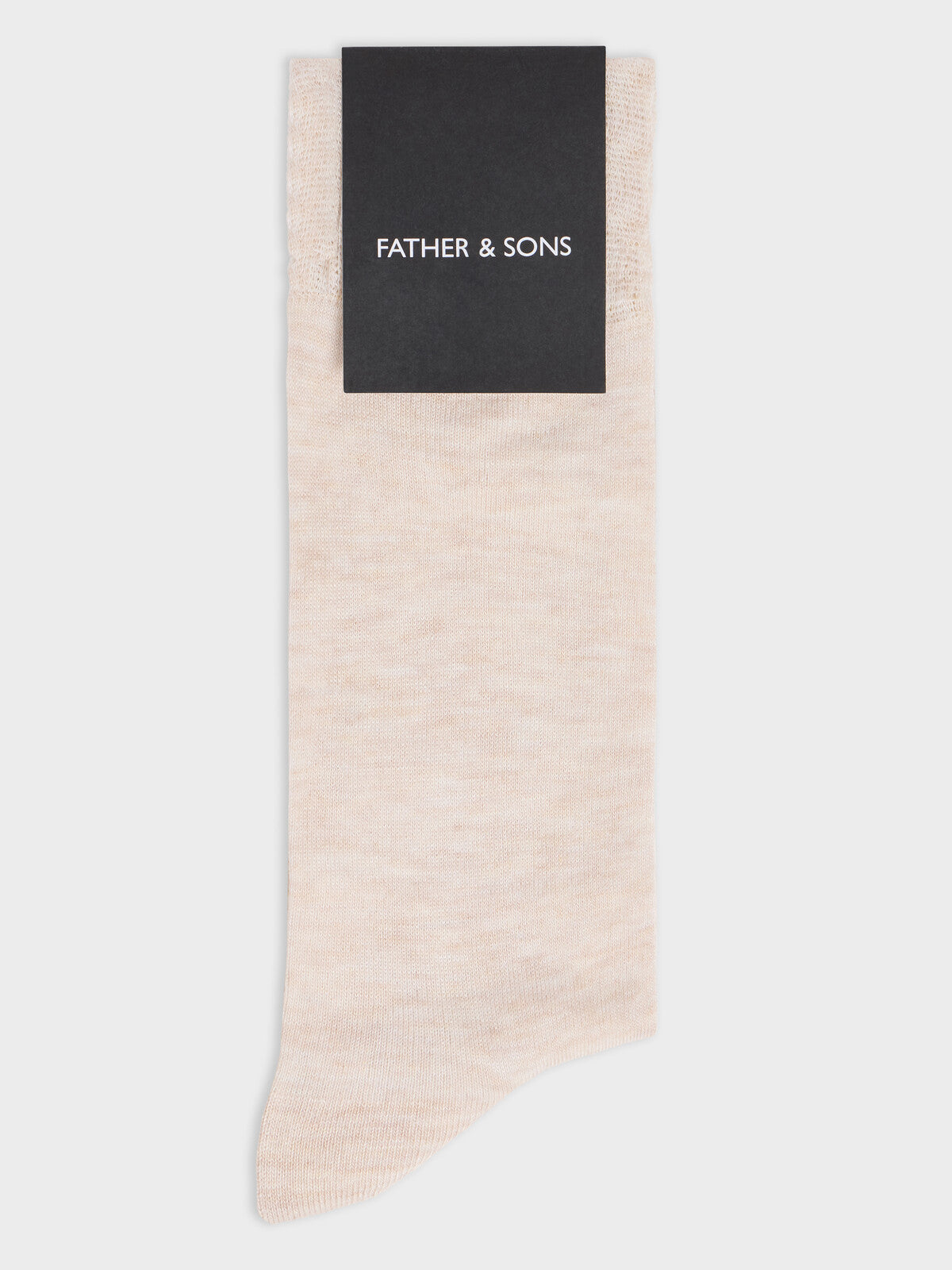 Chaussettes En Viscose De Bambou Beige